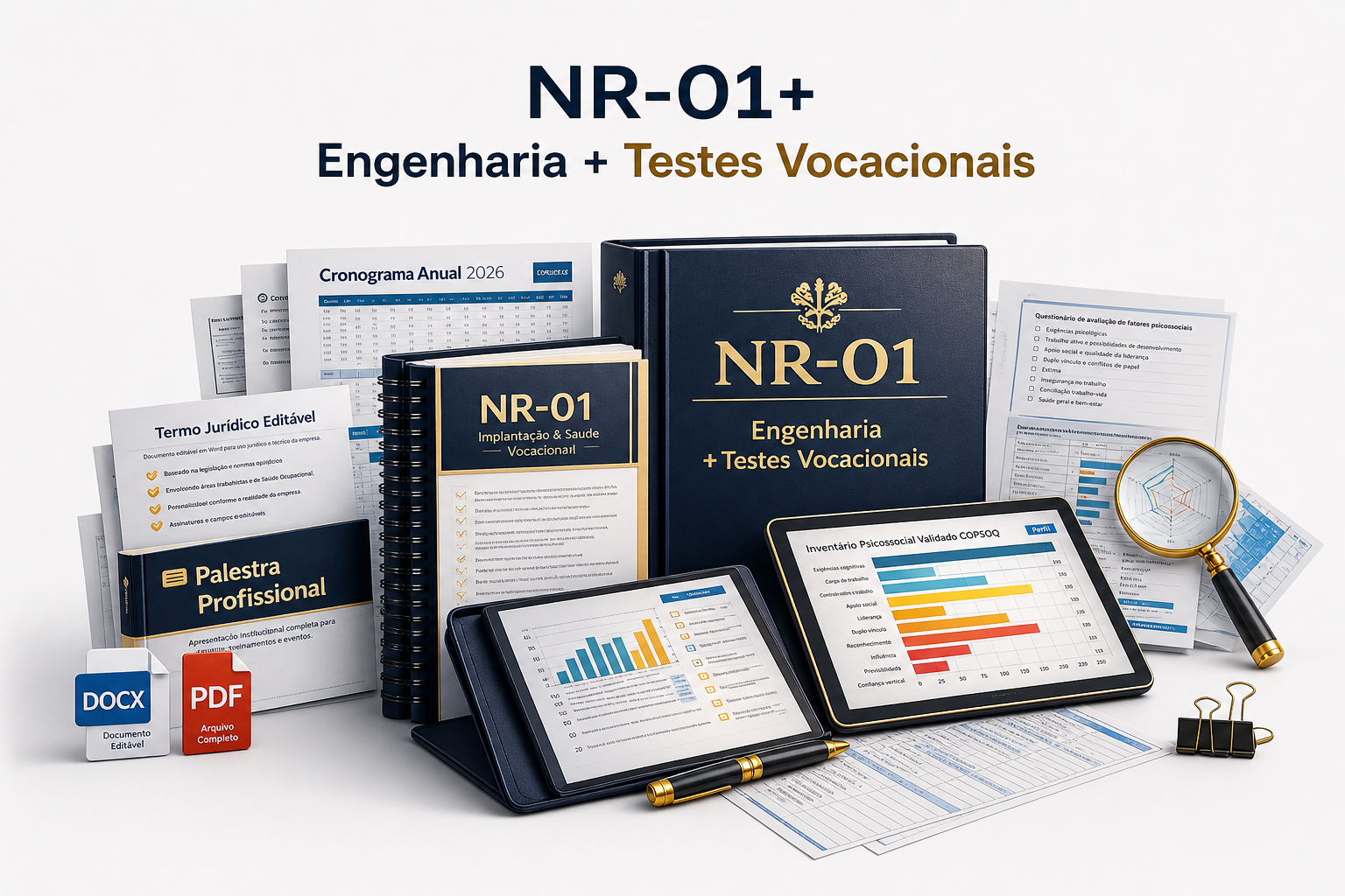 Kit NR-01 + Orientação Vocacional
